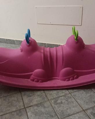 dondolo ippopotamo 