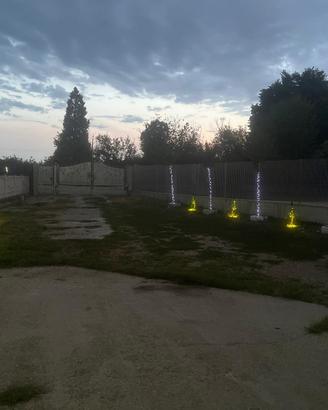 Damigiane segnapasso con luce solare