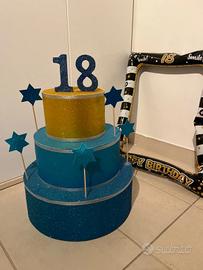 Torta compleanno 18 anni
