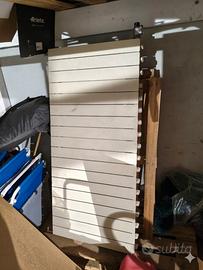 Termosifone a pannelli bianco 