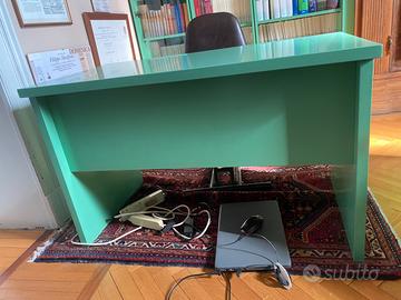 Tavolo scrivania moderna verde solo 50€