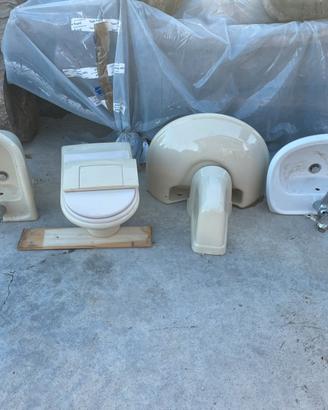 Wc bidet e lavandino