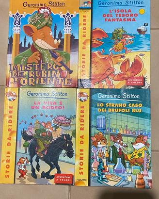 4 libri Geronimo Stilton