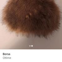 borsa di pelo 
