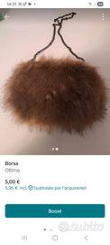 borsa di pelo 