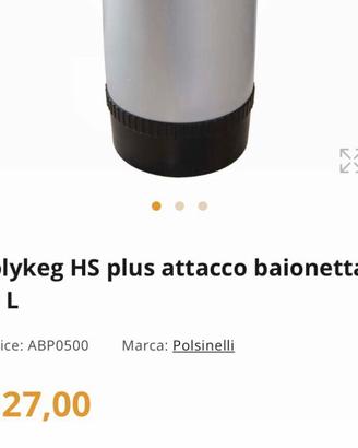 40 Contenitori PTE uso alimenti 20-24-30 L