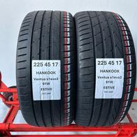 2 gomme 225 45 17 HANKOOK