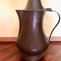 Grande vaso brocca per l'acqua in rame 60x40x30 cm