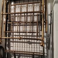 Lettini antico in ottone,