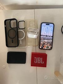 Iphone 14 PRO 256 gb 94% batteria + Airpods Pro