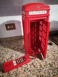 telefono cabina telefonica inglese modernariato 