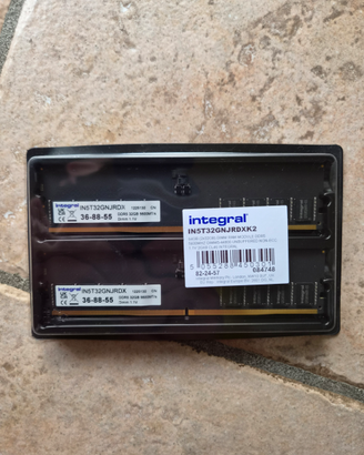 RAM Integral DDR5 64gb (2x32gb) 5600MHZ