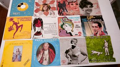dischi vinile anni  60 70 vintage 