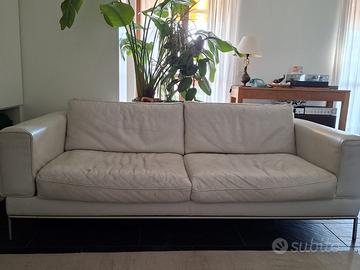 Divani in pelle 3 posti + 2 posti