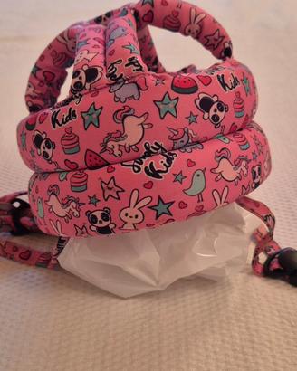 Casco protettivo paracolpi primi passi