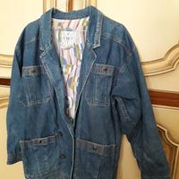 Giacca Fendi donna jeans vintage taglia 42