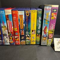 Lotto 10 VHS Disney Classici Re Leone Pocahontas