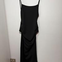 Abito nero lungo elegante