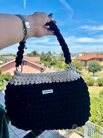 🖤 Borsa palloncino - crochet fatta a mano 🖤