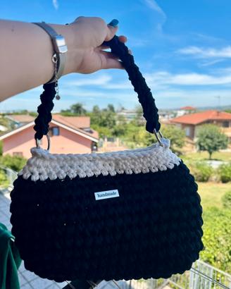 🖤 Borsa palloncino - crochet fatta a mano 🖤