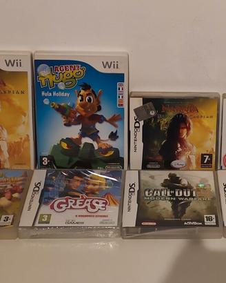 Lotto giochi Nintendo Wii e Nintendo DS