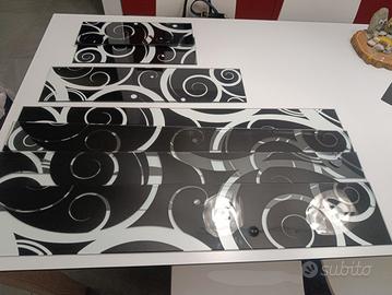 mensole vetro e supporti