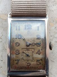 omega tank anni 30/40 argento 