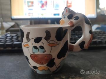 Tazza colazione mucca