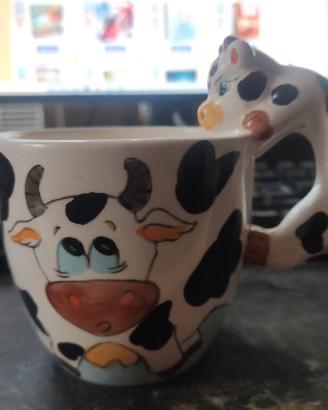 Tazza colazione mucca