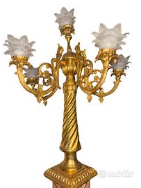 Candelabro Lampada Vintage a 5 Luci