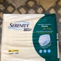 Pannetti per adulti a mutanda serenity taglia L