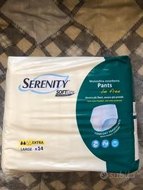 Pannetti per adulti a mutanda serenity taglia L