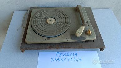 giradischi piatto Philips anni 40 