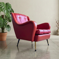 💎 Poltrona vintage anni 50, design italiano ❤️🔥