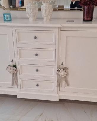 Madia bianca shabby