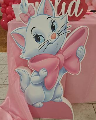 ALLESTIMENTO COMPLEANNO BAMBINA MINOU ARISTOGATTI