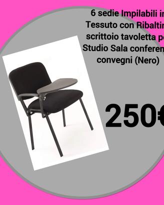 Sedie con ribaltina