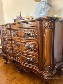 Camera da letto vintage