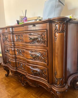 Camera da letto vintage