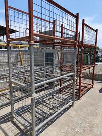 ceste/contenitori rete x edilizia ed altro