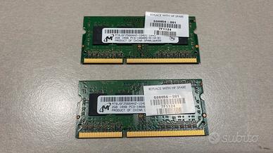 RAM laptop DDR3 4GB (2×2GB) 1333MHz