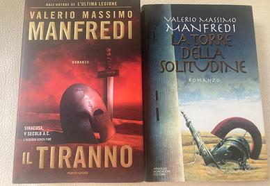 Manfredi lotto 4 libri Grandi romanzi storici