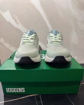 Sneakers / scarpe Higgins verde chiaro tg 41