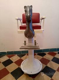 Poltrona cavalluccio da barbiere