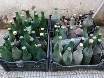 Numerose bottiglie e varie damigiane in vetro - Giardino e Fai da te In  vendita a Reggio Calabria