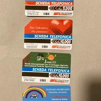 Schede Telefoniche anni 2000