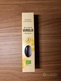 Bacche di vaniglia alimentari e per estratti