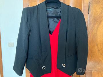 Abito lungo Pronovias con giacca Marciano tg42