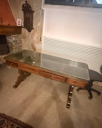Scrivania direzionale Vintage