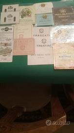 Antiche targhette vini